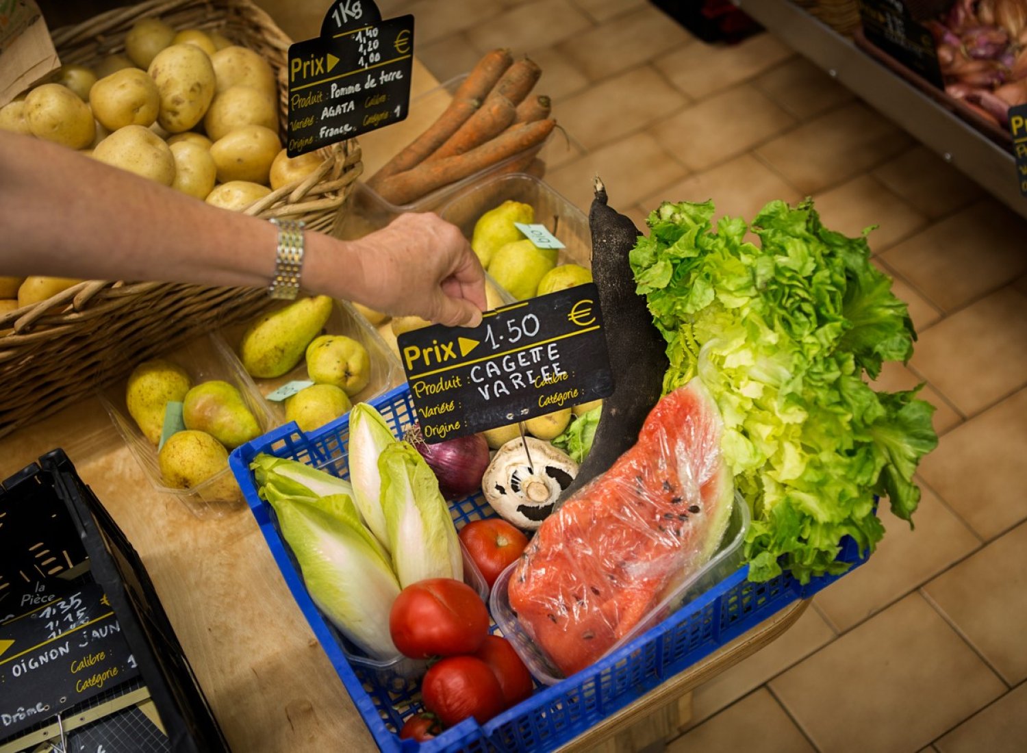 Panier - épicerie Épisol du Secours Catholique